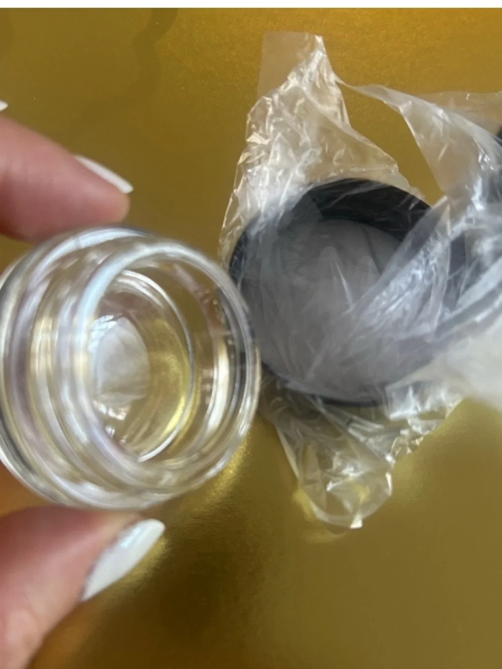 CHANEL Authentic Travel Skincare Glass Container Set of 2 - New in plastic